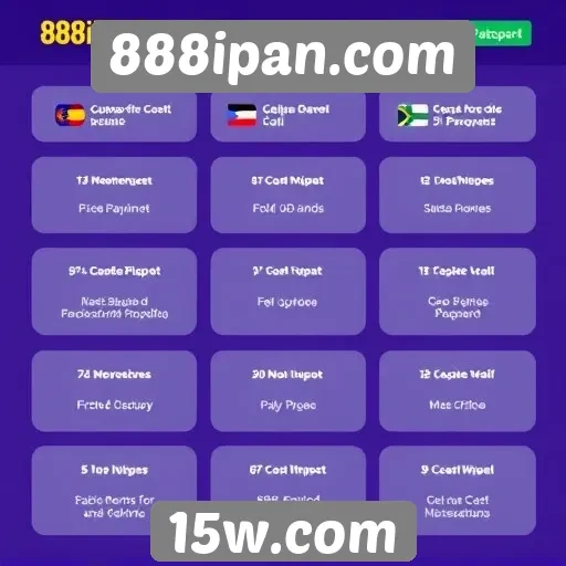 Métodos de pagamento disponíveis em 888ipan.com